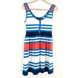 French Connection • Cotton Tank Stipe Dress